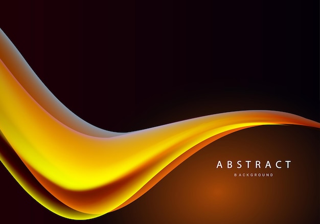 Abstract modern decorative stylish wave background