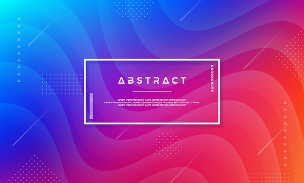 Abstract modern dynamic vector background.