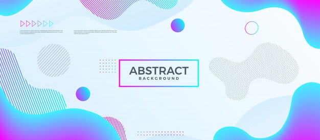 Abstract modern fluid wavy background. design template