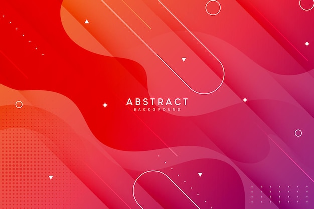 Abstract modern geometric background