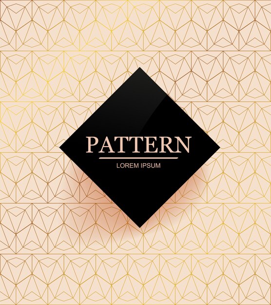 Abstract modern geometric pattern