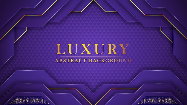 Abstract Modern Golden Luxury Background and Geometric shapes