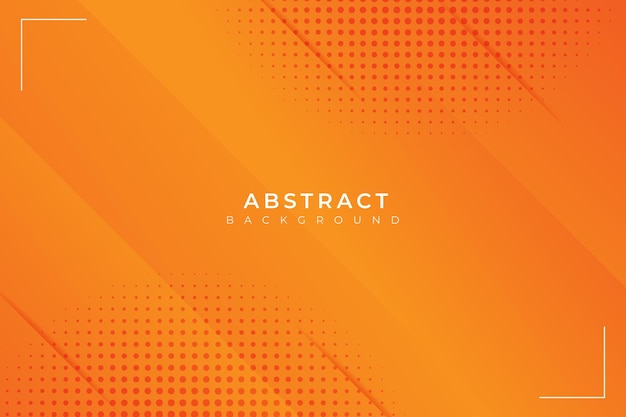 Vector abstract modern gradient orange background