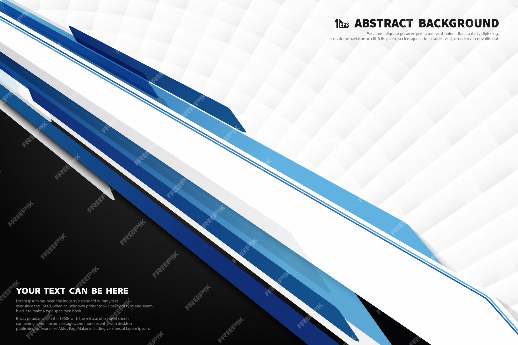 Premium Vector | Abstract modern technology of blue and white ...