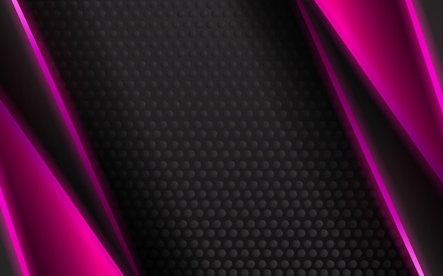 Abstract modern technology pink color neon background