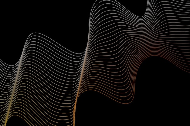 abstract Modern Wave Background