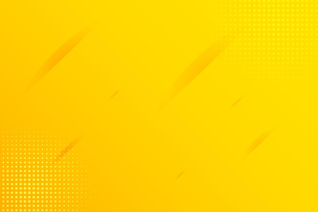 Vector abstract modern yellow background