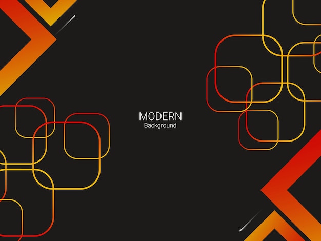 Abstract modern yellow geometric elegant illustration pattern background
