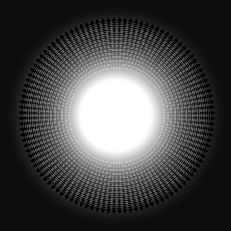 Vector abstract monochrome background