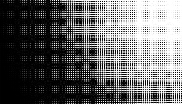 Vector abstract monochrome grunge halftone pattern