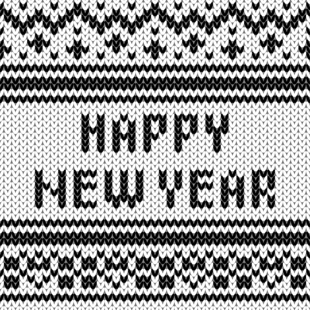 Abstract monochrome knitted seamless pattern. knit texture
sheme swatch for new year card, christmas invitation, holiday
wrapping paper, winter vacation travel and ski resort advertising
etc.