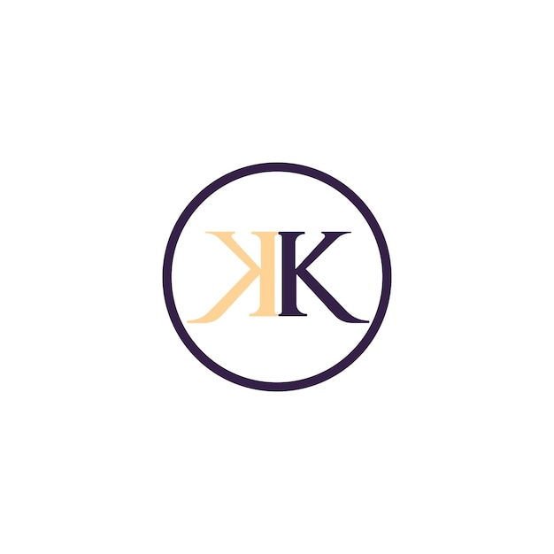 Premium Vector | Abstract monogram letter k logo icon design