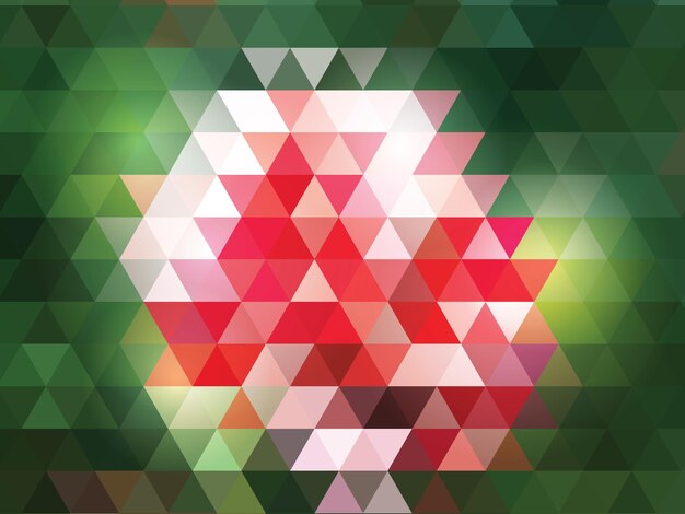 Vector abstract mosaic background