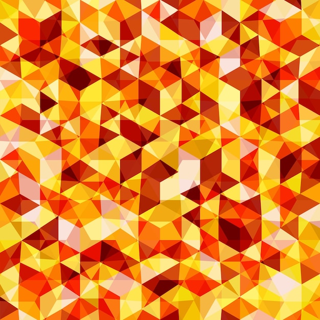 Abstract mosaic pattern in retro colors vector background