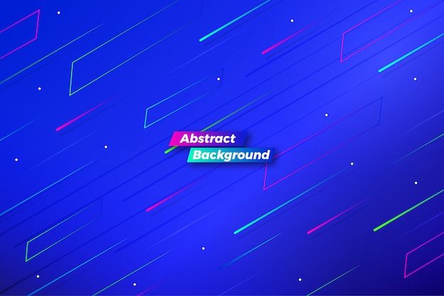 Abstract motion lines background design template