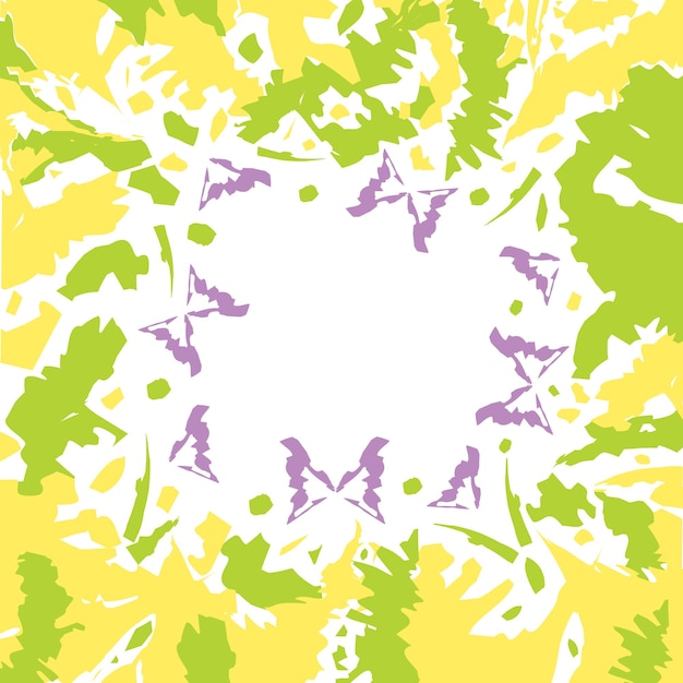 프레임 격리로 형성된 수채색 방식으로 세련된 밝은 봄 색조의 추상 가지각색 얼룩