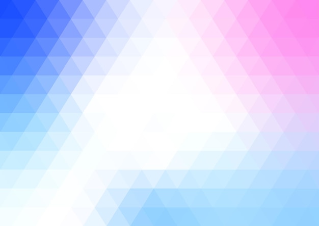 Vector abstract multi colored background consisting of triangles