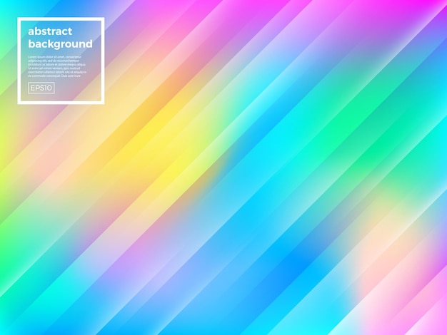 Abstract multicolored striped background