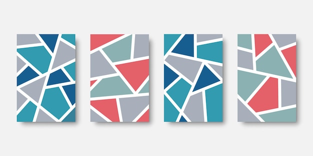 Abstract mural wall art collection