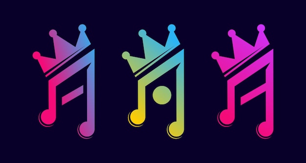 Abstract music logo