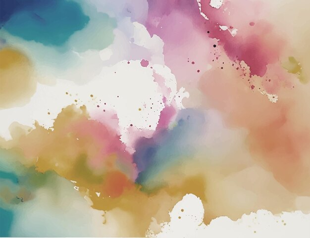 abstract muted color watercolor background