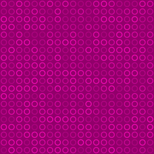 Abstract naadloos patroon van kleine ringen of pixels in paarse kleuren