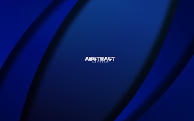 Абстрактный темно-синий слой перекрытия papercut фон