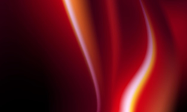 Abstract neon background with blurred bright red and white gradient Vibrant fluid wallpaper