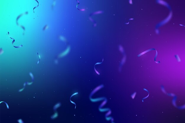 Abstract neon colorful banner