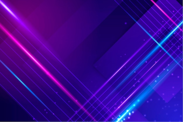 Abstract neon lights background