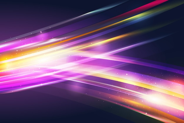 Vector abstract neon lights background