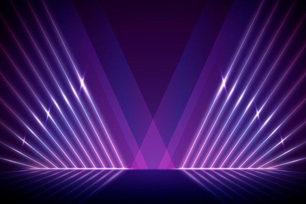 Abstract neon lights background