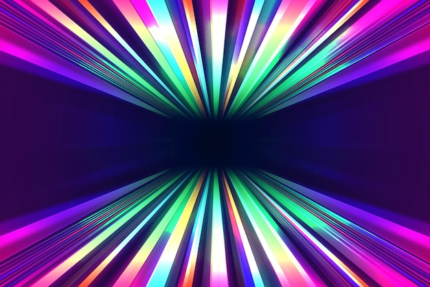 Vector abstract neon lights background