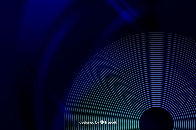 Abstract neon lines background