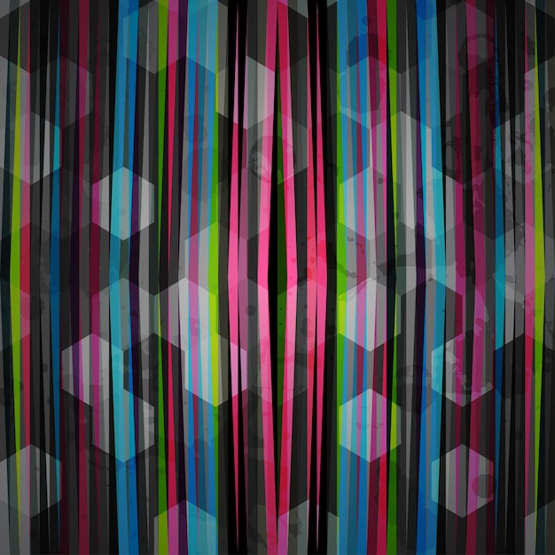 Abstract neon pattern