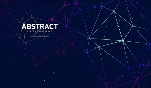abstract network activation background