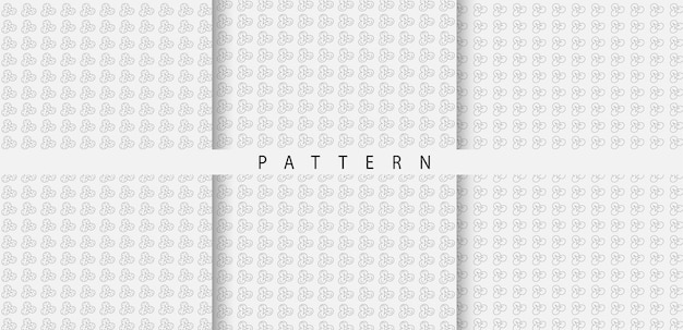 Abstract New pattern background white and black colorful minimal geometric patterns set Free Vector