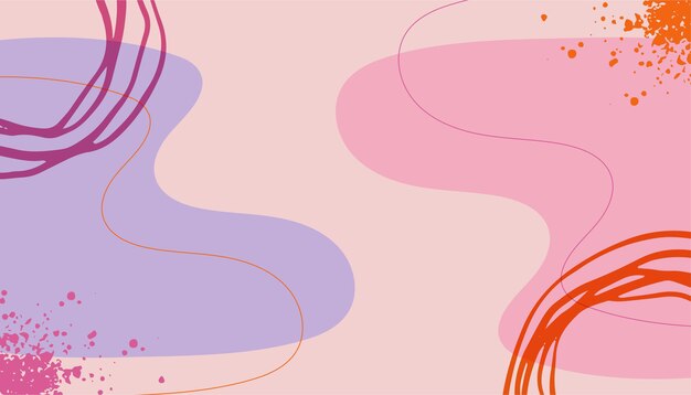 花、ブラシ、液体の形をした抽象的なヌードタンパステルベージュソフトパステルオーガニック背景。ウェブデザイン、ソーシャルメディアの投稿、バナー、名刺、招待状、印刷物、チラシ、プレゼンテーション用。