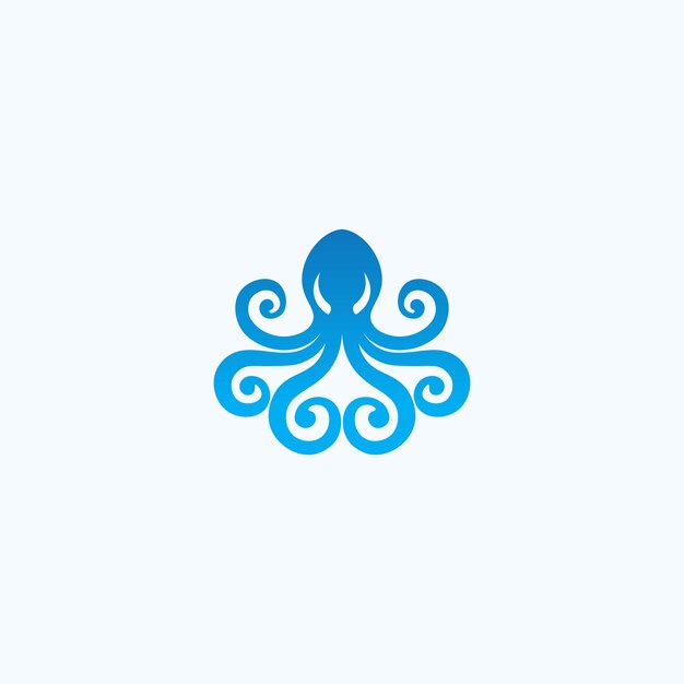 Vettore abstract octopus vector art logo icon ideas