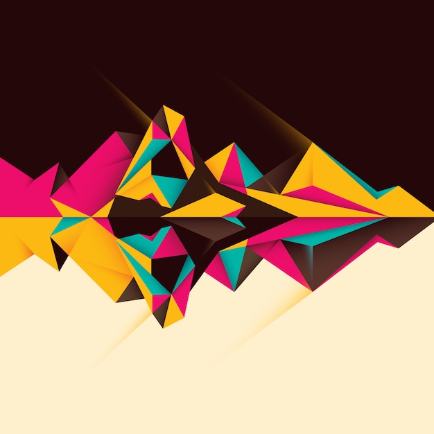 Abstract ontwerp als achtergrond
