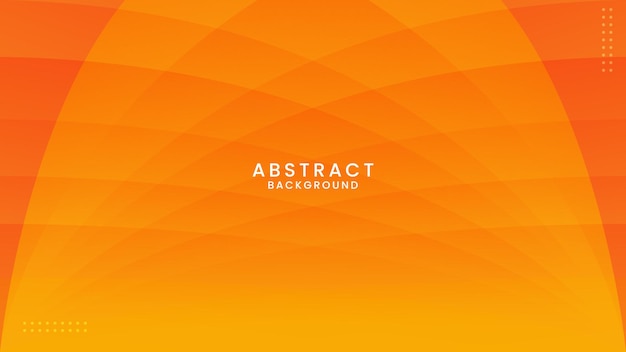 Abstract Orange Background Design Template