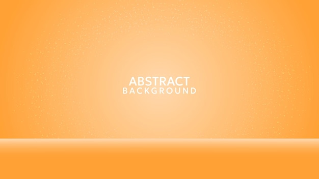 Abstract orange background for product presentation banner flyer brochure