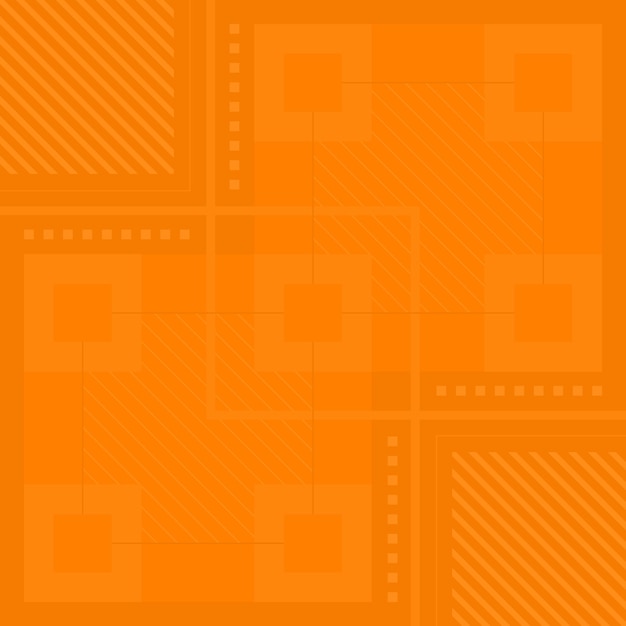 Абстрактный оранжевый фон с геометрическими формами