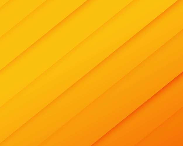 Abstract Orange Background With Line With Gradient Mesh, Vector Illustration