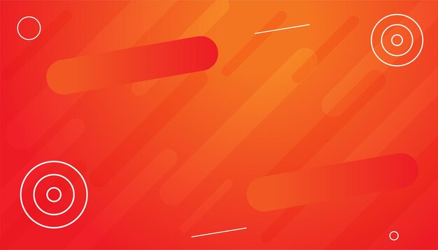 Abstract orange background with lines