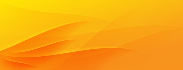 Vector abstract orange background with overlapping wavy lines vector illustration