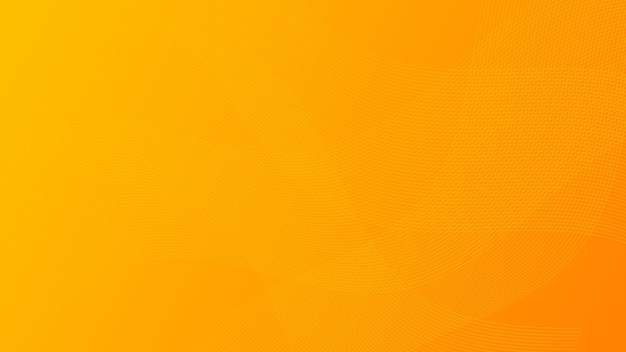 Abstract orange color background with modern lines pattern