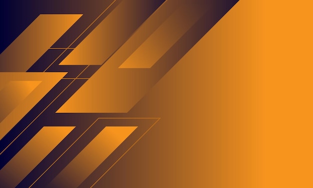 Abstract Orange Geometric Background