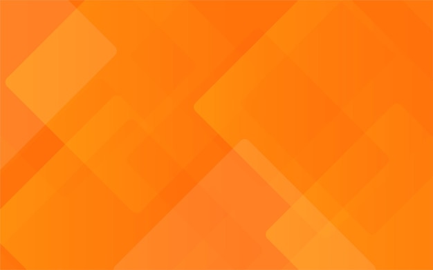 Abstract orange geometric shape colorful background design template