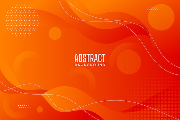 Abstract orange gradient geometric background abstract website background